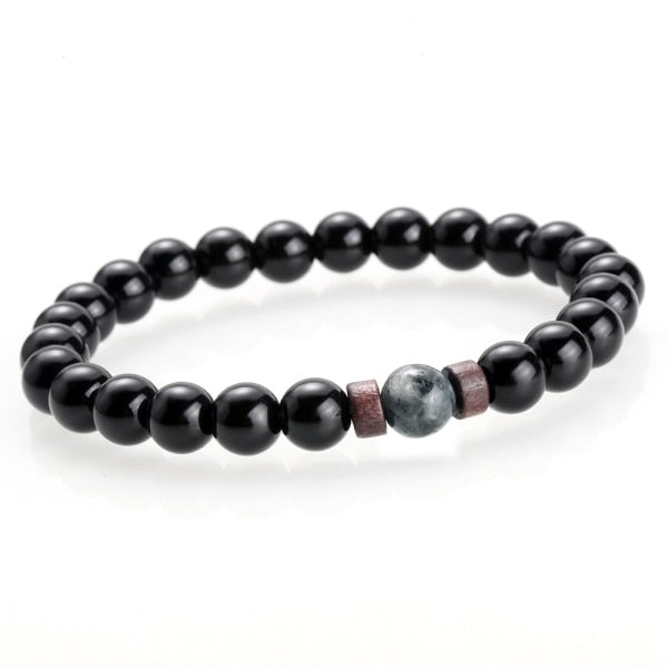 MENS MOONSTONE BRACELET