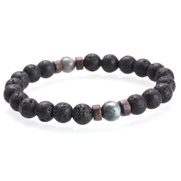 MENS MOONSTONE BRACELET