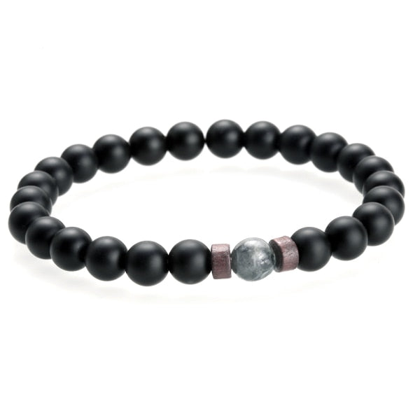 MENS MOONSTONE BRACELET