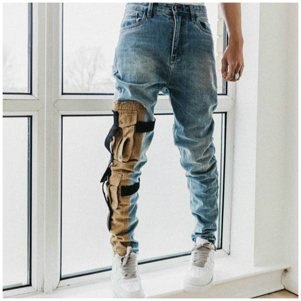 VINTAGE SLIM DENIM JEANS